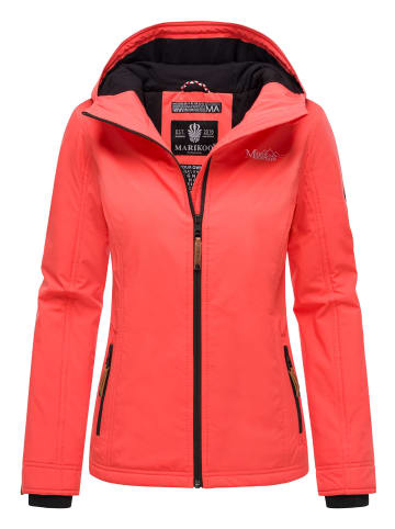 Marikoo Übergangsjacke Brombeere in Coral Pink