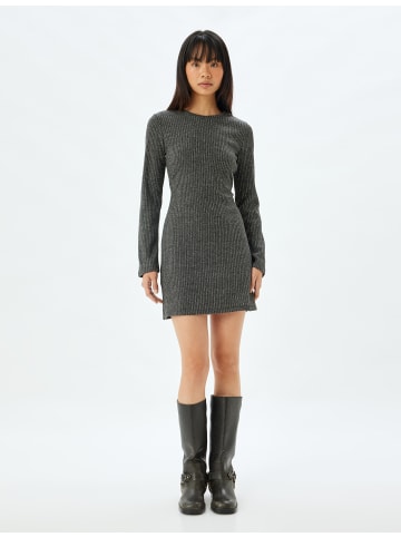 KOTON Kleid in Anthrazit
