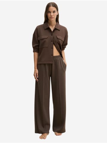 Marc O'Polo Pyjamahose Modal Allure in chocolate brown