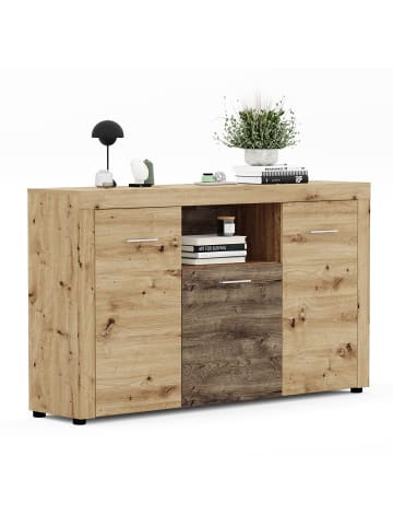 ebuy24 Sideboard Fly Eiche 152 x 34 cm