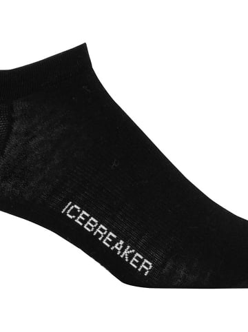 icebreaker Socken Lifestyle Fine Gauge No Show in Schwarz