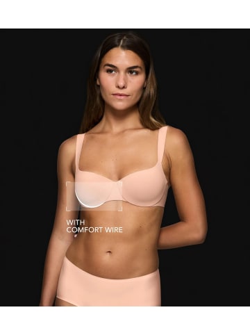 Triumph Gefütterter Balconette-BH in Powder Blush