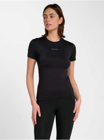 Hummel T-Shirt Hmlfast Damen in BLACK