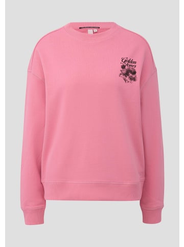 QS Sweatshirt in 41D0_rosa