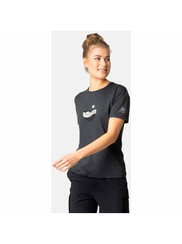 Odlo T-Shirt Lema Hills in Schwarz