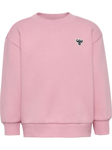 Hummel Kinder Sweatshirt "Mini Loose Crewneck Bee" in Pink