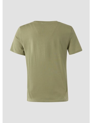 QS T-Shirt in 72D0_olivgrün