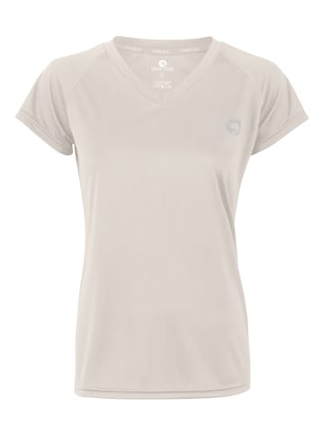 Stark Soul® Damen Sport Shirt Trainingsshirt in Beige