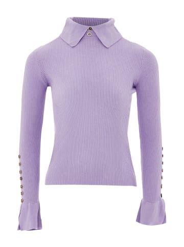 caissa Strickpullover in Lavendel