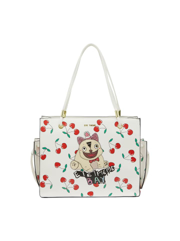myMo Women Tote Bag in White