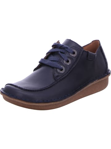 Clarks Schnürhalbschuh in blau