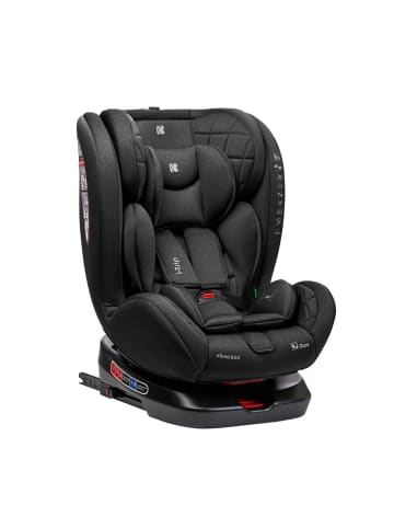 Kikkaboo i-Trip Isofix 40-150 cm in schwarz