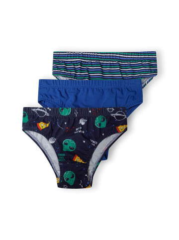 Minoti 3er. Set: Slips 19brief3 in blau