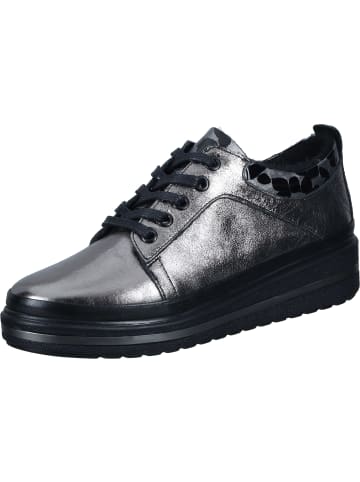 manitu Schnürschuhe, Sneakers Low, Sportliche Halbschuhe in silber