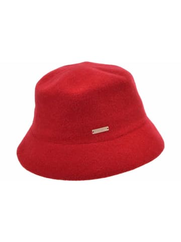Seeberger Stoffhut in rot