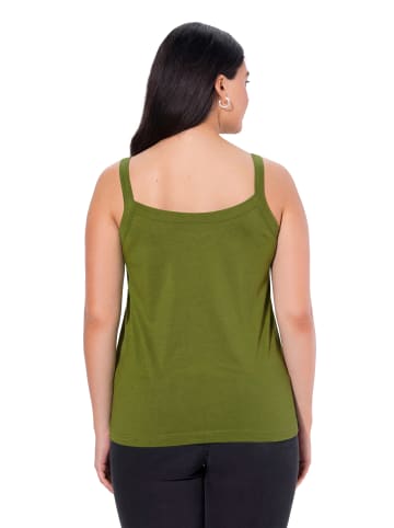 Ulla Popken Strick-Top in grasgrün