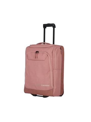 travelite Reisetasche mit Rollen Kick Off Rollenreisetasche S in Rosé