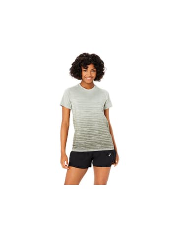 asics T-Shirt SEAMLESS SS TOP in Grün