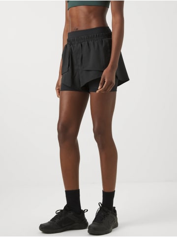 girlfriend collective Shorts Fallon in Black