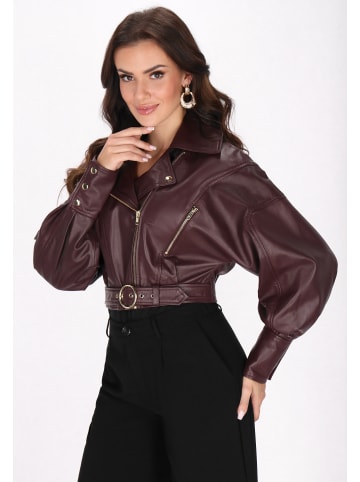 faina Jacket in burgundy