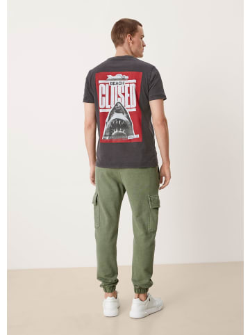 QS T-Shirt in 99D0_schwarz