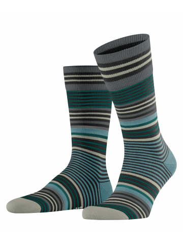 Burlington Socken Stripe in Black