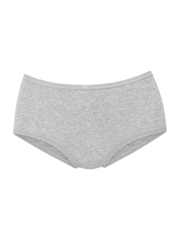 Vivance Taillenslip in schwarz, weiß, grau meliert