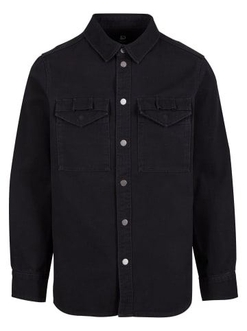 Brandit Brandit Brandit Men Heavy Twill Shirt in black