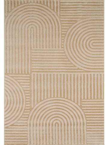 NAZARRUGS Teppich BIANCA in Beige