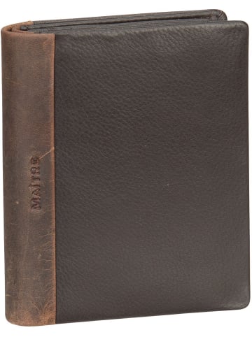 Maître Geldbörse Bundenbach Hainer Billfold V8 in Dark Brown