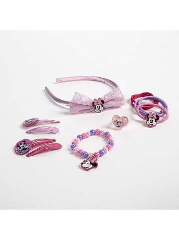 Disney Minnie Mouse Disney Minnie Mouse Haar-Accessoire-Set – Kreativer Haarschmuck in Pink