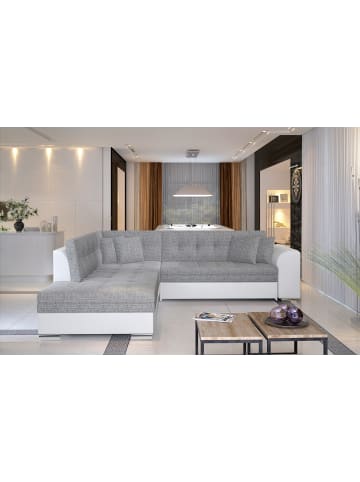 MF Design Piri Recamiere Links in Grau -  (L) 260 x (B) 260 x (H) 78 cm