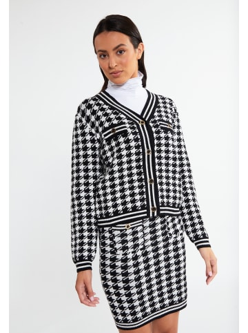 faina Damen Strickjacke in schwarz