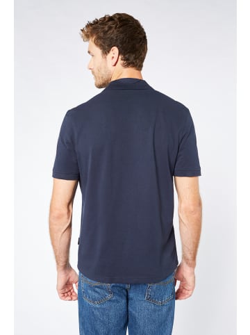 Expand Poloshirt in Übergröße in Blau