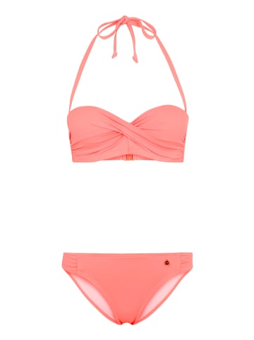 S. Oliver Bügel-Bandeau-Bikini in peach