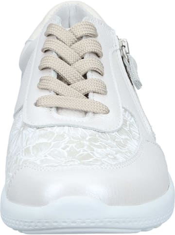 Comfortabel Schnürschuhe in beige