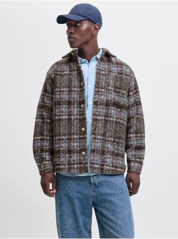 Jack & Jones Overshirt in Nutmeg