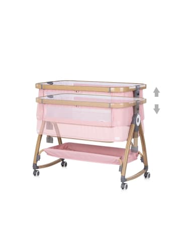Chipolino Beistellbett Charisma Matratze in rosa