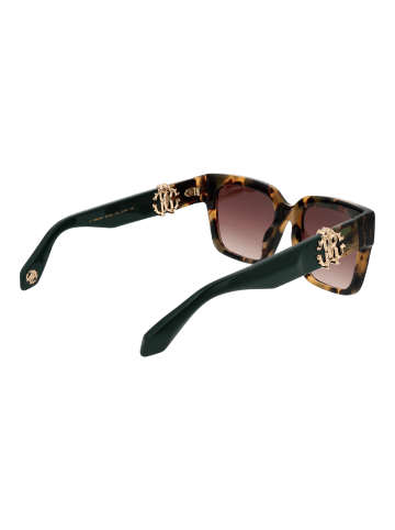 Roberto Cavalli Damen Sonnenbrillen Quadrat Havanna