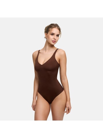 CFAB Figurformender Body mit String in Braun