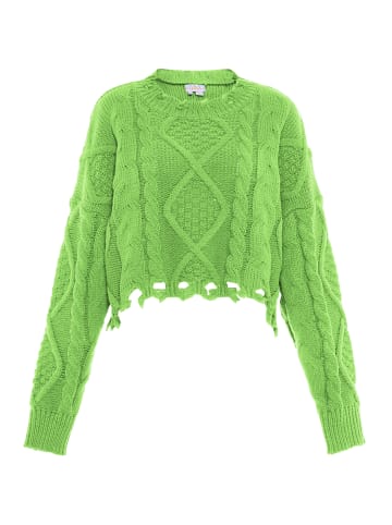 gaya Damen Sweater in LIMETTE