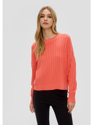 QS Strickpullover in 2347_orange