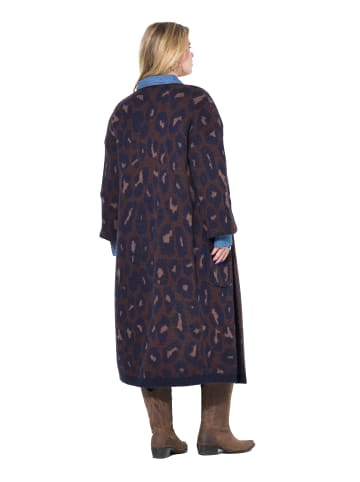 Studio Untold Strickjacke in tiefes rehbraun