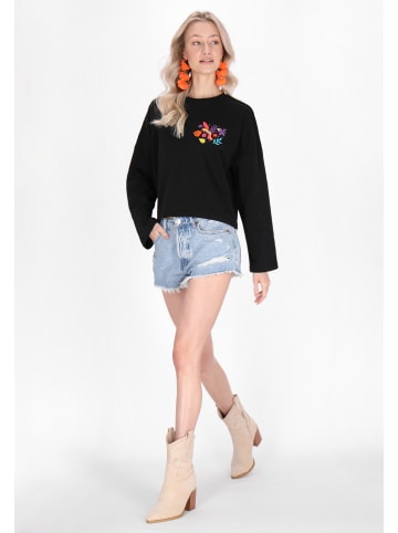 IZIA Women Sweatshirt in black