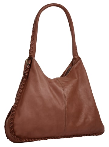 Samantha Look Shopper echt Leder in cognac
