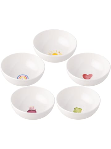 Villeroy & Boch 5er Set Müslischalen Sending Love With Love ø 16,9 cm in bunt