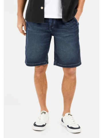 Camel Active Jeansshorts im Relaxed Fit in Dunkelblau