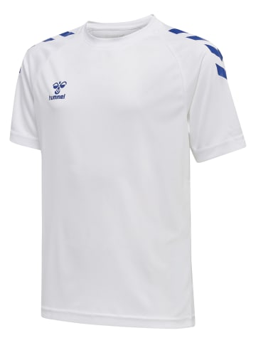 Hummel T-Shirt Hmlcore Kinder in WHITE/TRUE BLUE