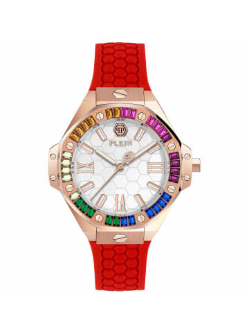 Philipp Plein Analoguhr für Damen in rot