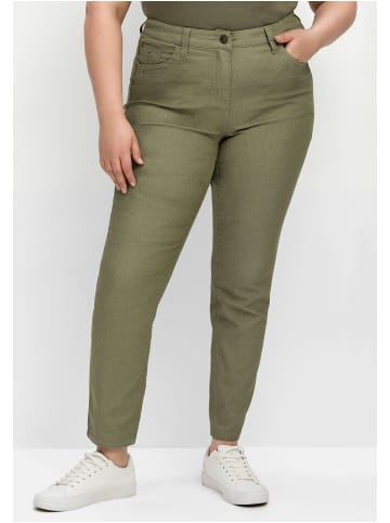 sheego Hose in khaki